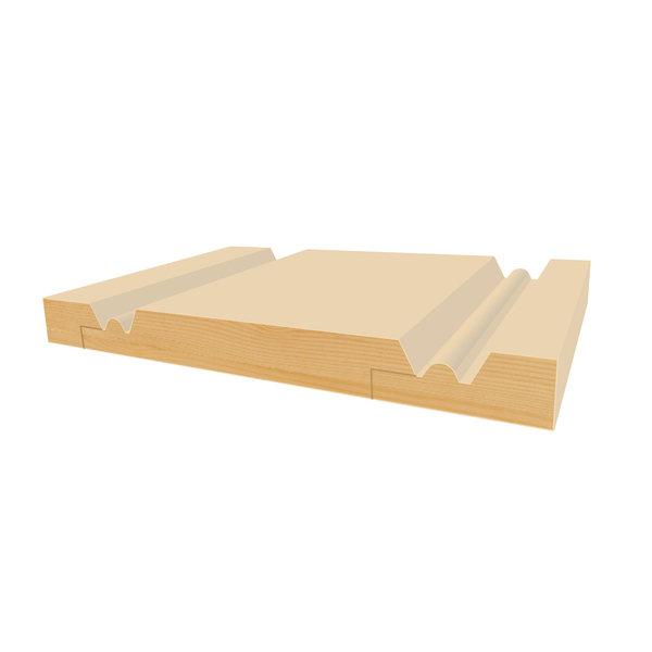 Perlestaff Kledning Gran 19X123 Ubehandlet - Gausdal Landhandleri AS