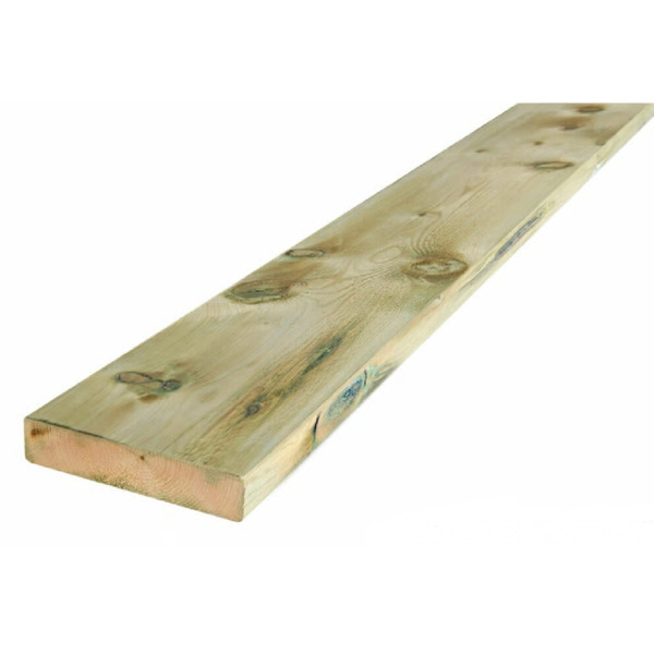 Terrassebord kl2 furu impregnert 28x120 partivare